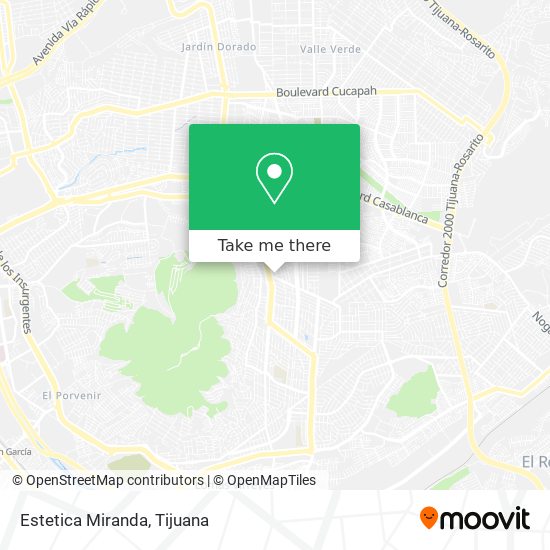 Mapa de Estetica Miranda