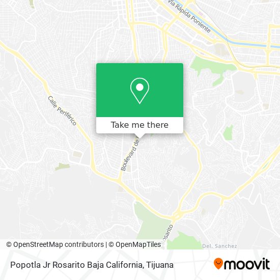 How to get to Popotla Jr Rosarito Baja California in Tijuana by Bus?