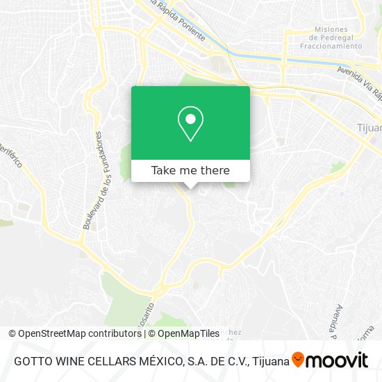 GOTTO WINE CELLARS MÉXICO, S.A. DE C.V. map