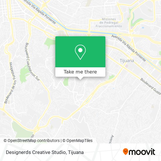 Designerds Creative Studio map