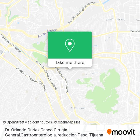 Dr. Orlando Duriez Casco Cirugia General,Gastroenterologia, reduccion Peso map