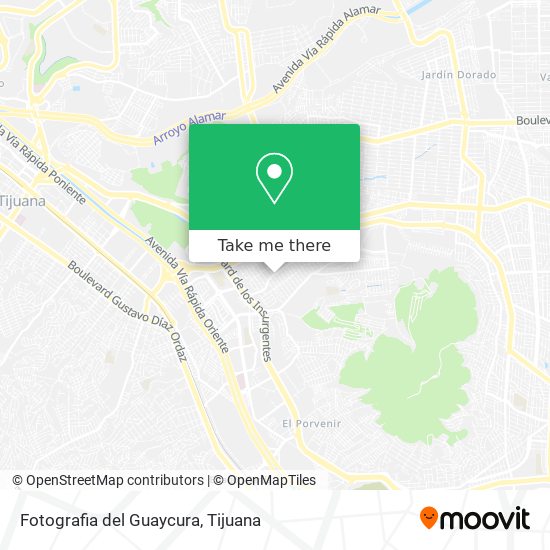 Mapa de Fotografia del Guaycura