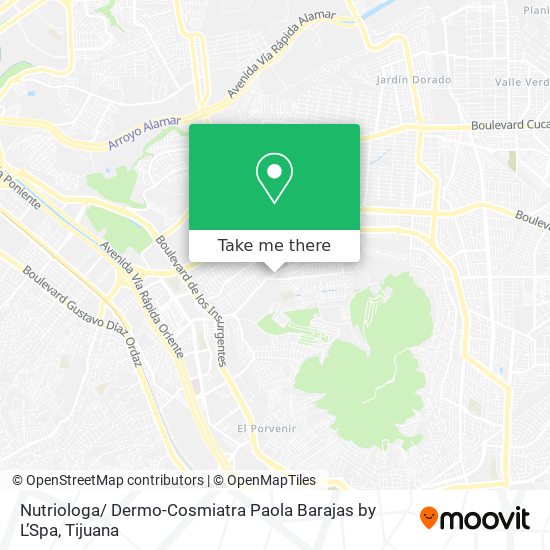 Nutriologa/ Dermo-Cosmiatra Paola Barajas by L’Spa map