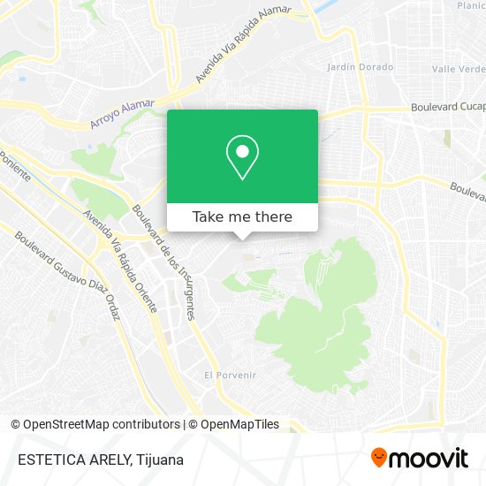ESTETICA ARELY map