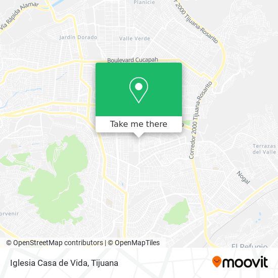 Mapa de Iglesia Casa de Vida