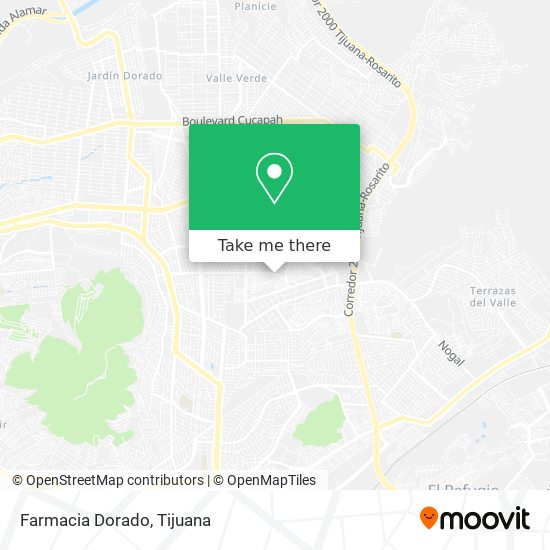 Mapa de Farmacia Dorado