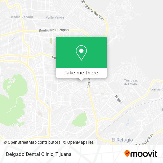 Mapa de Delgado Dental Clinic