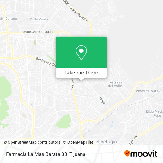 Mapa de Farmacia La Mas Barata 30