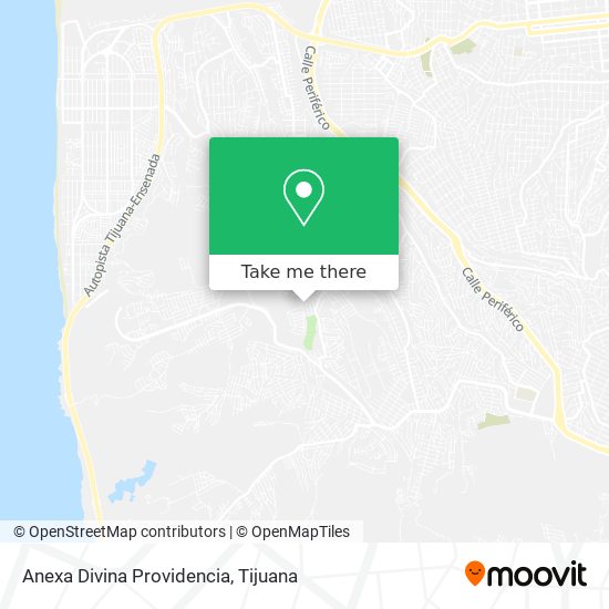 Mapa de Anexa Divina Providencia