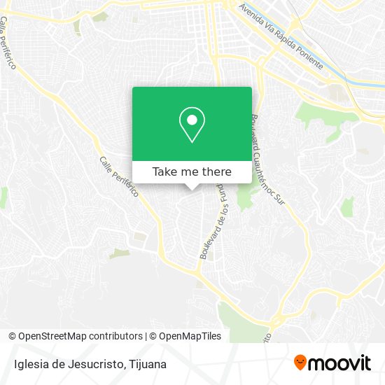 Iglesia de Jesucristo map
