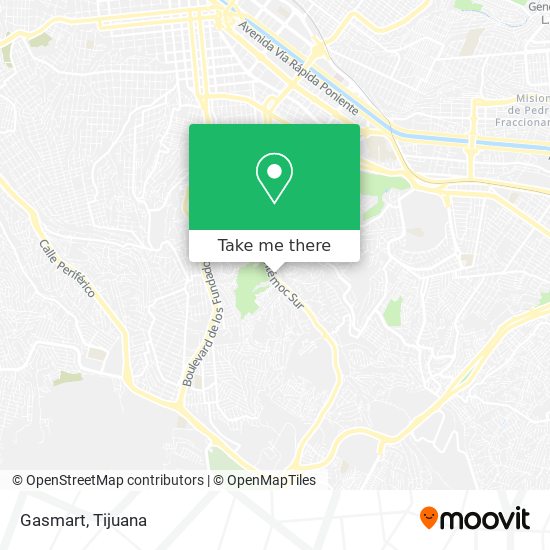 Gasmart map