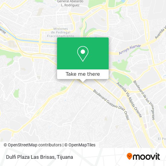 Dulfi Plaza Las Brisas map