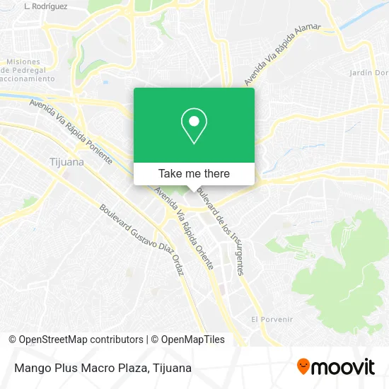 Mango Plus Macro Plaza map