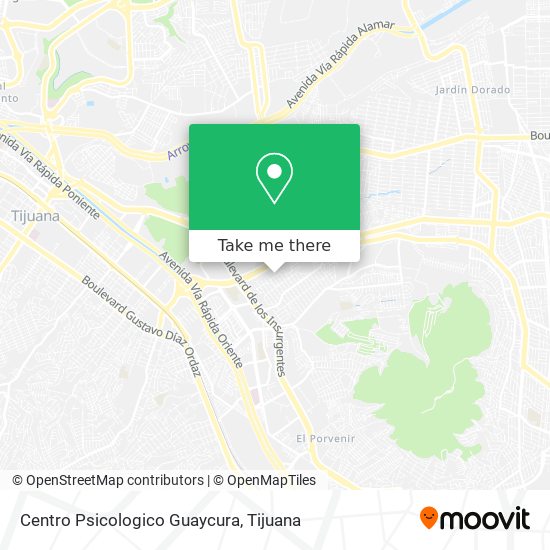 Centro Psicologico Guaycura map
