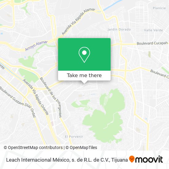 Leach Internacional México, s. de R.L. de C.V. map