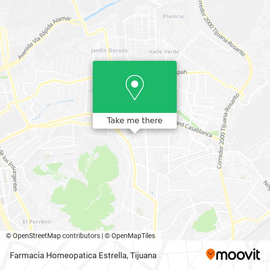 Farmacia Homeopatica Estrella map