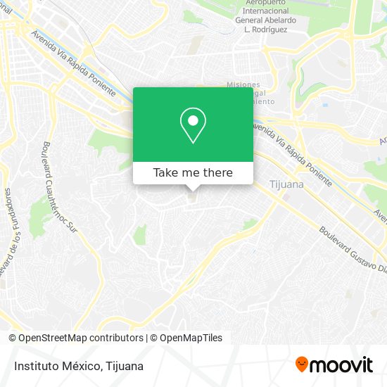 Instituto México map