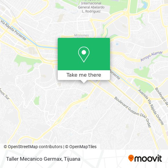 Taller Mecanico Germax map
