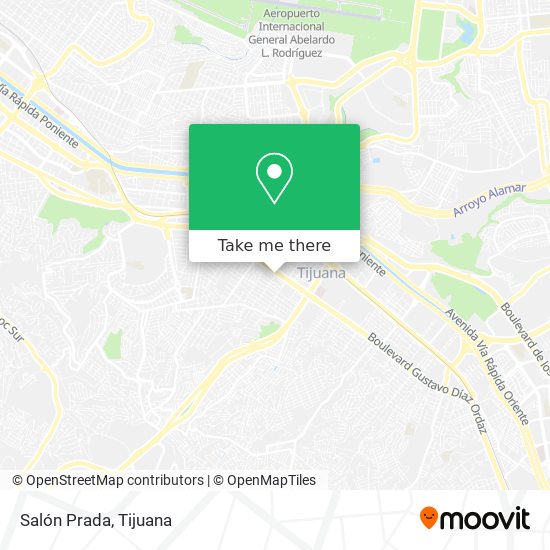 Mapa de Salón Prada