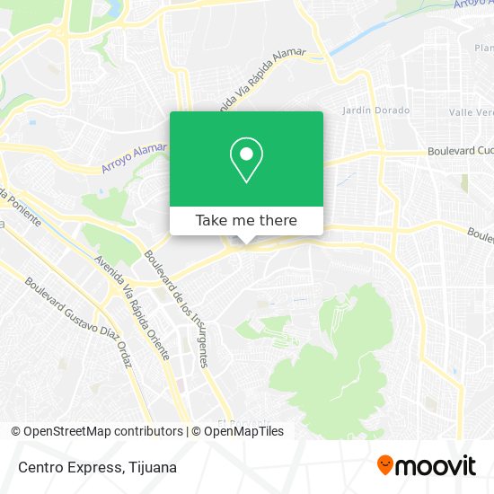 Mapa de Centro Express