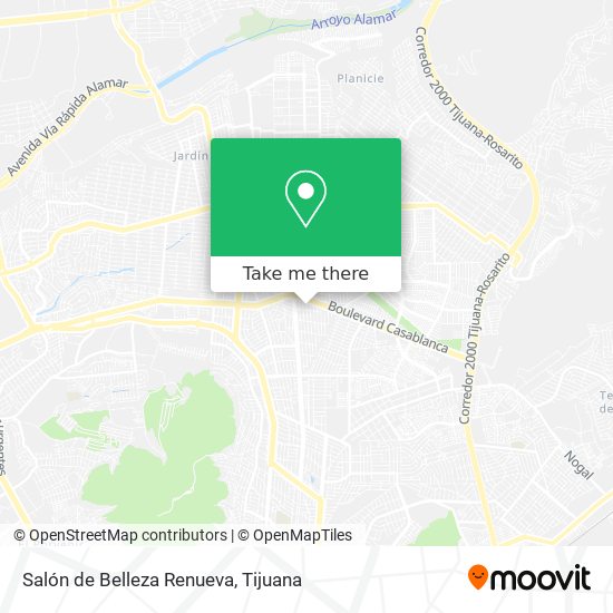 Salón de Belleza Renueva map