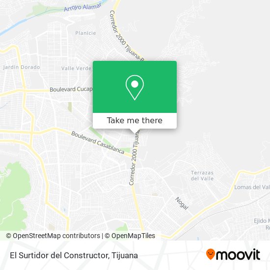 El Surtidor del Constructor map