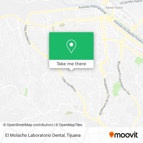Mapa de El Molacho Laboratorio Dental