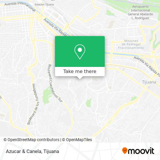 Mapa de Azucar & Canela