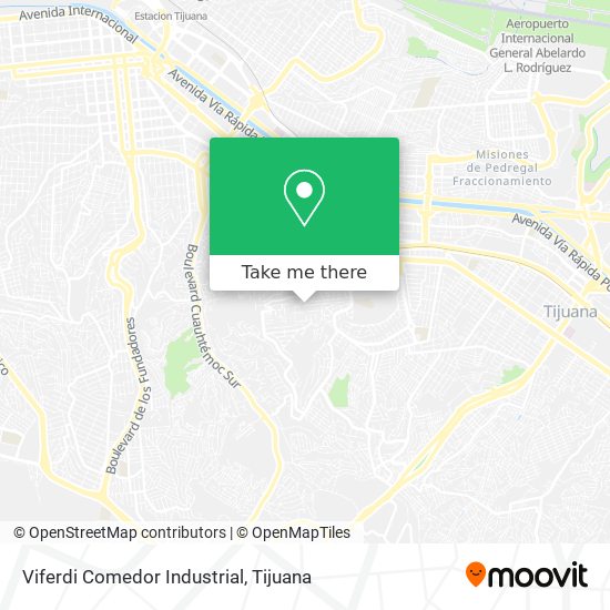 Viferdi Comedor Industrial map