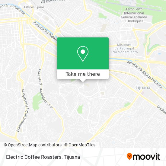 Electric Coffee Roasters map
