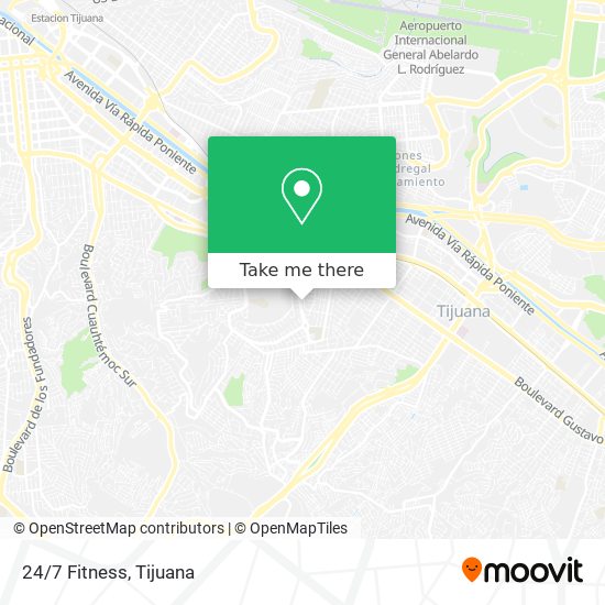 24/7 Fitness map