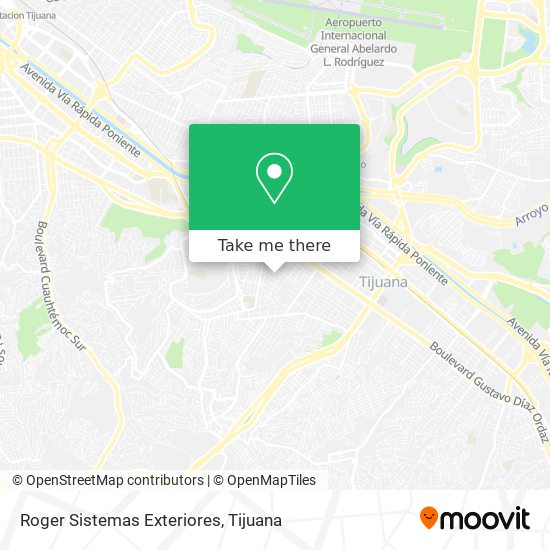 Mapa de Roger Sistemas Exteriores