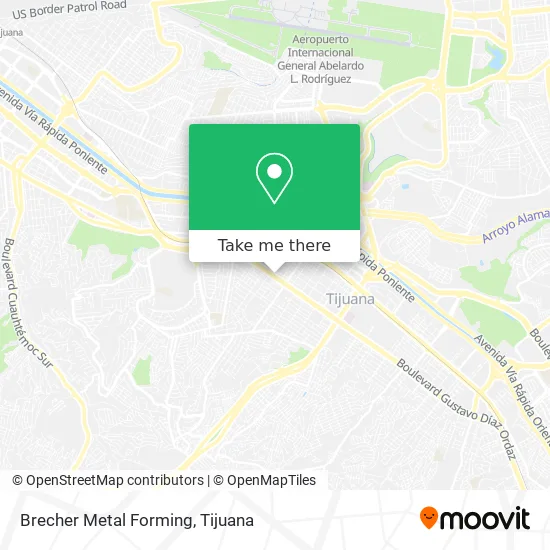 Mapa de Brecher Metal Forming