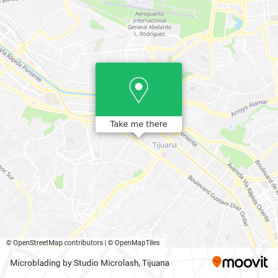 Microblading by Studio Microlash map