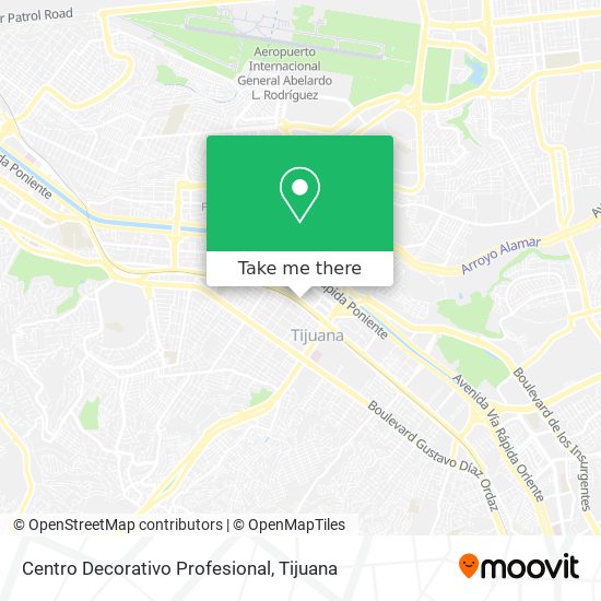 Mapa de Centro Decorativo Profesional