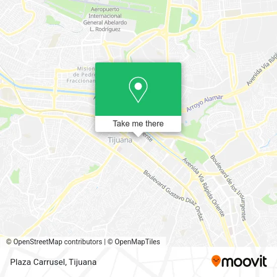 Plaza Carrusel map