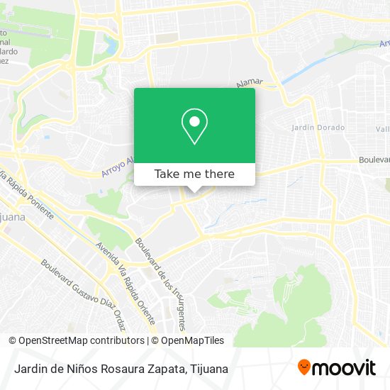 Jardin de Niños Rosaura Zapata map