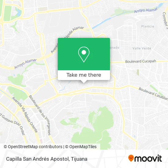 Mapa de Capilla San Andrés Apostol