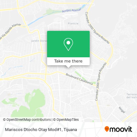 Mariscos Dtocho Otay Mod#1 map