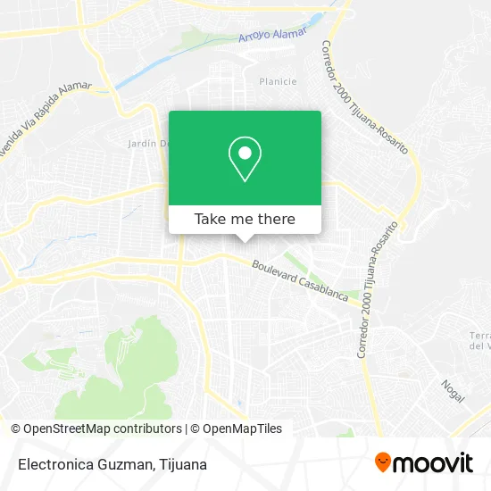 Electronica Guzman map
