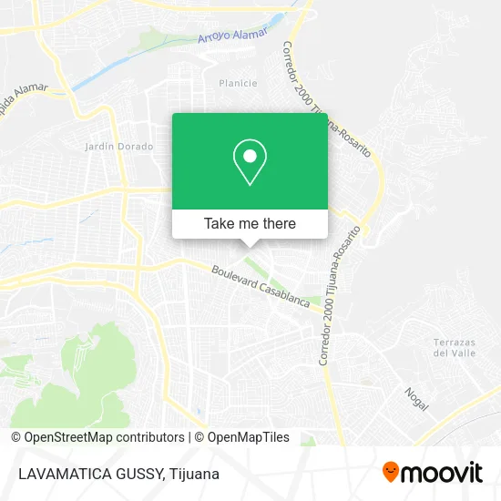 LAVAMATICA GUSSY map