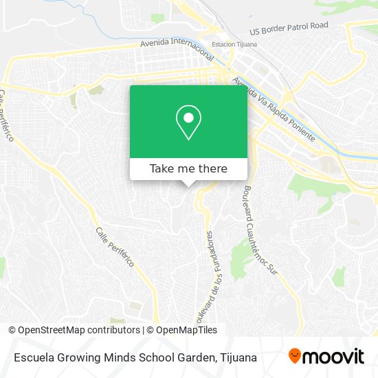 Mapa de Escuela Growing Minds School Garden