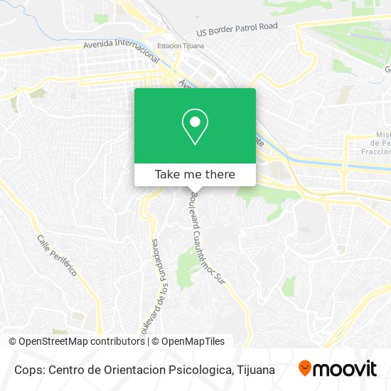 Cops: Centro de Orientacion Psicologica map