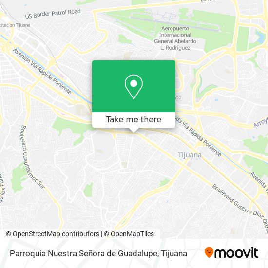 Mapa de Parroquia Nuestra Señora de Guadalupe