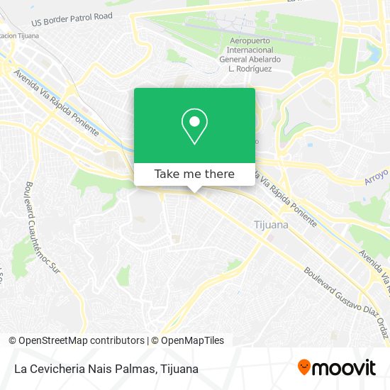 La Cevicheria Nais Palmas map