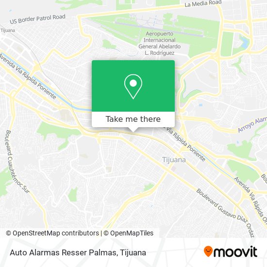 Auto Alarmas Resser Palmas map