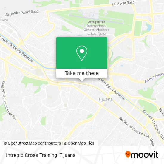 Intrepid Cross Training map