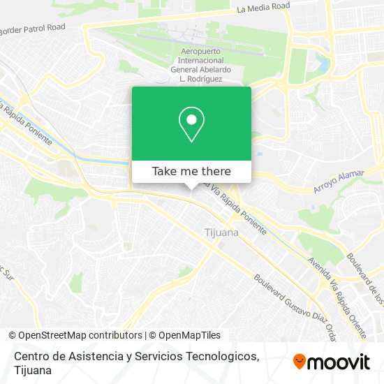 Centro de Asistencia y Servicios Tecnologicos map