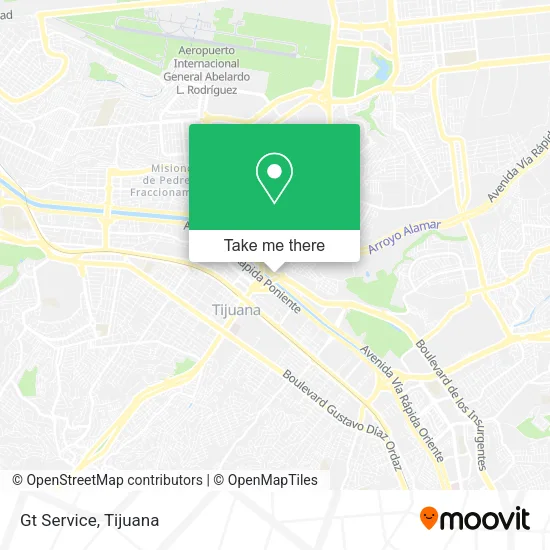 Gt Service map