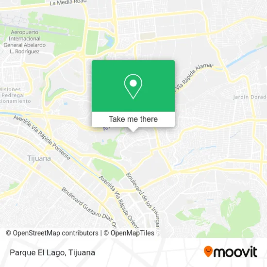 Mapa de Parque El Lago